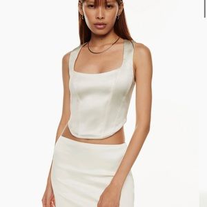 Aritzia Sunday Best Shiloh Bustier Top